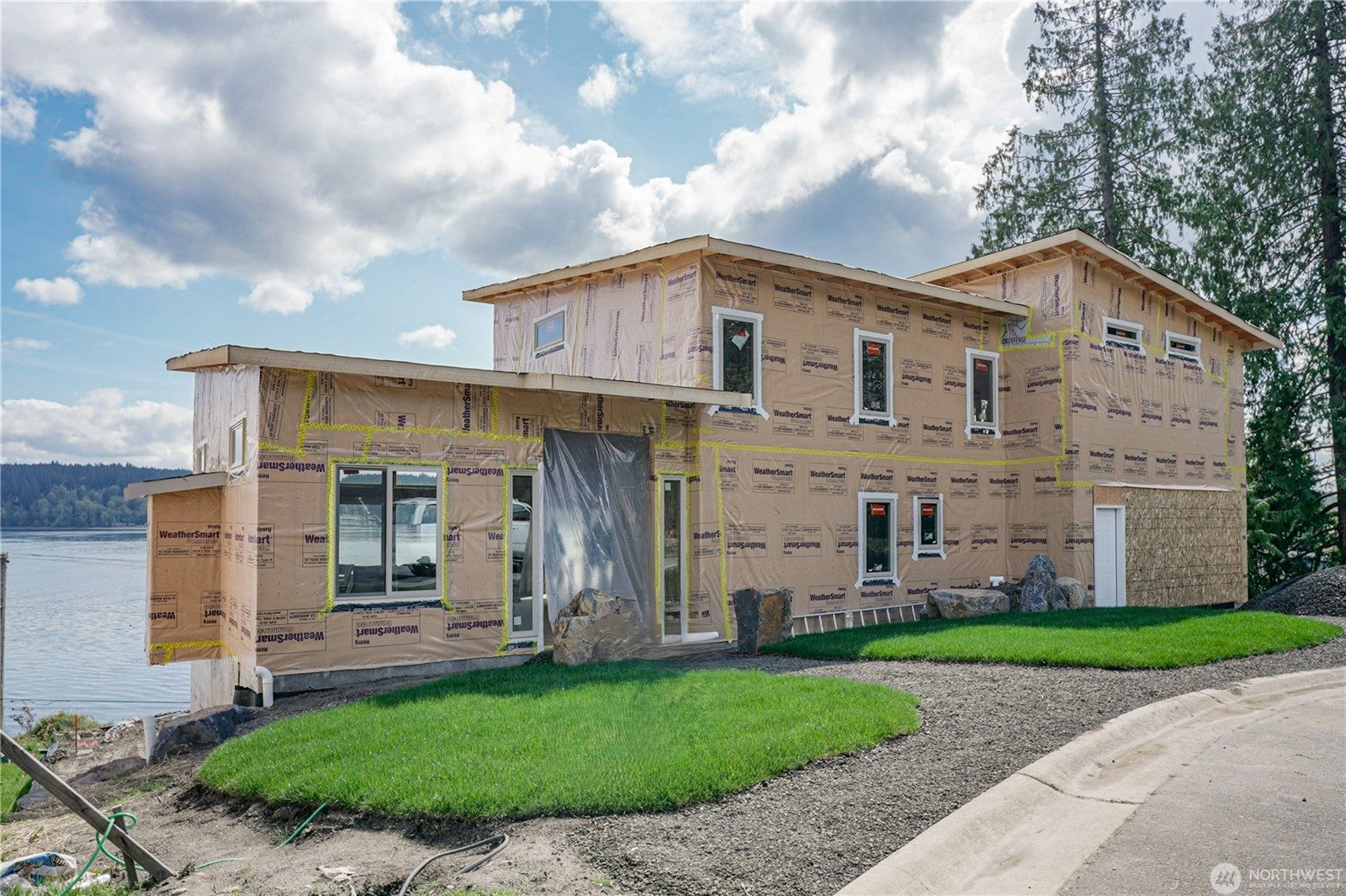 Construction Photo, May 2026 · Framing Complete