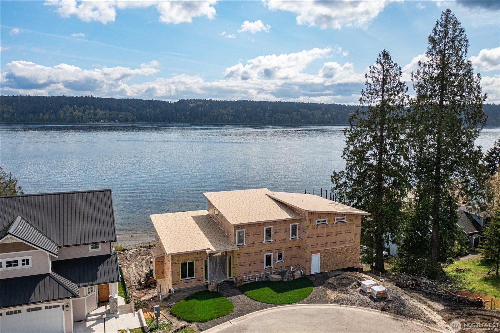 Construction Photo, May 2026 · The Site From Above